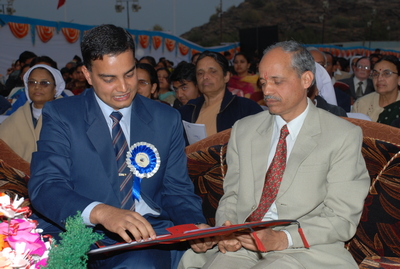 Mr. Khemraj Chaudhary, I.A.S., Divisional Commissioner, Ajmer Division (February 2009)