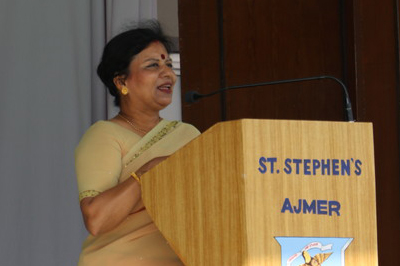 Dr. Jyoti Chandel, Head of Department of Political Science, Sophia Girls College, Ajmer (February 2018)