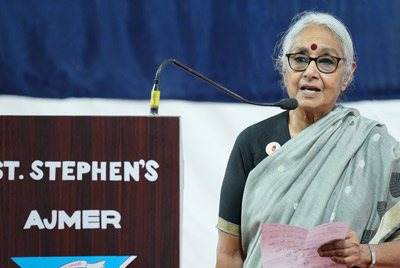 Ms. Aruna Roy, रेमन मैग्सेसे पुरस्कार विजेता व प्रख्यात समाजसेविका